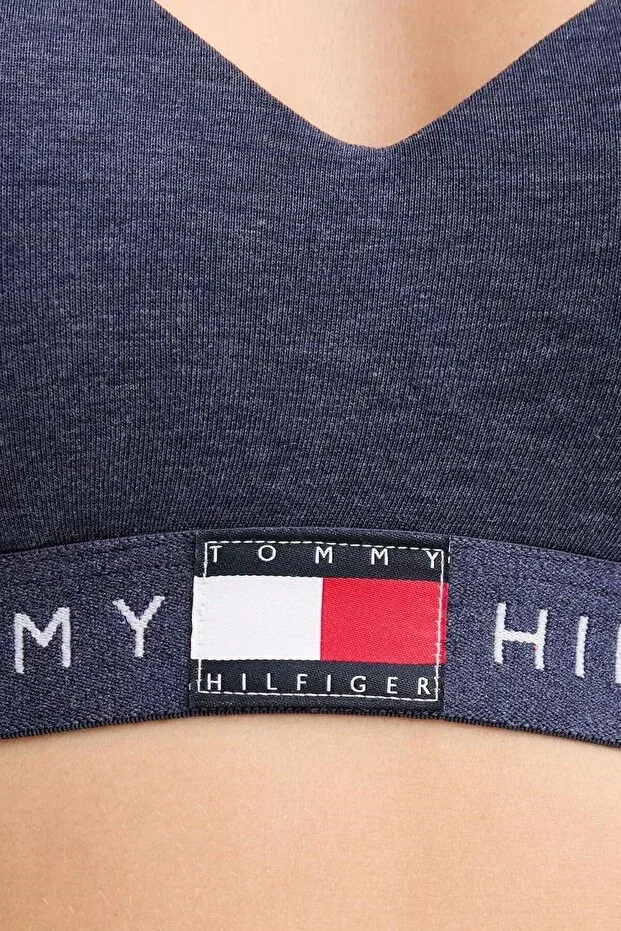 Женский бюстгальтер-бралетт с принтом Tommy Hilfiger, Blue — фото 2