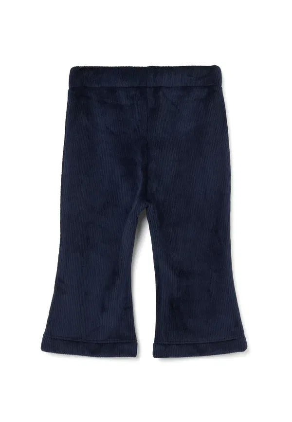 Брюки вельветовые Treggings with flare Ovs, Dark blue, темно-синий — фото 2