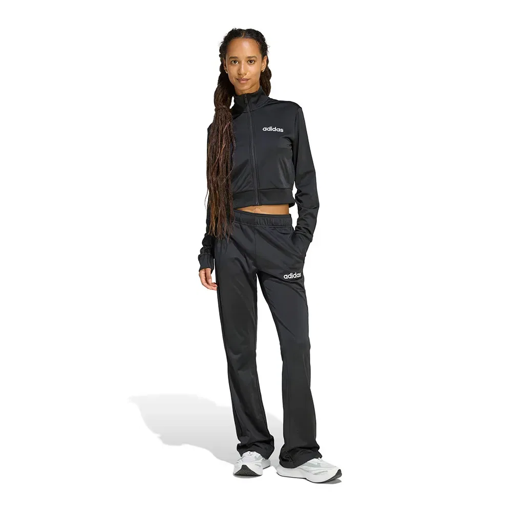 Женский спортивный костюм с футером Glam Adidas, Black