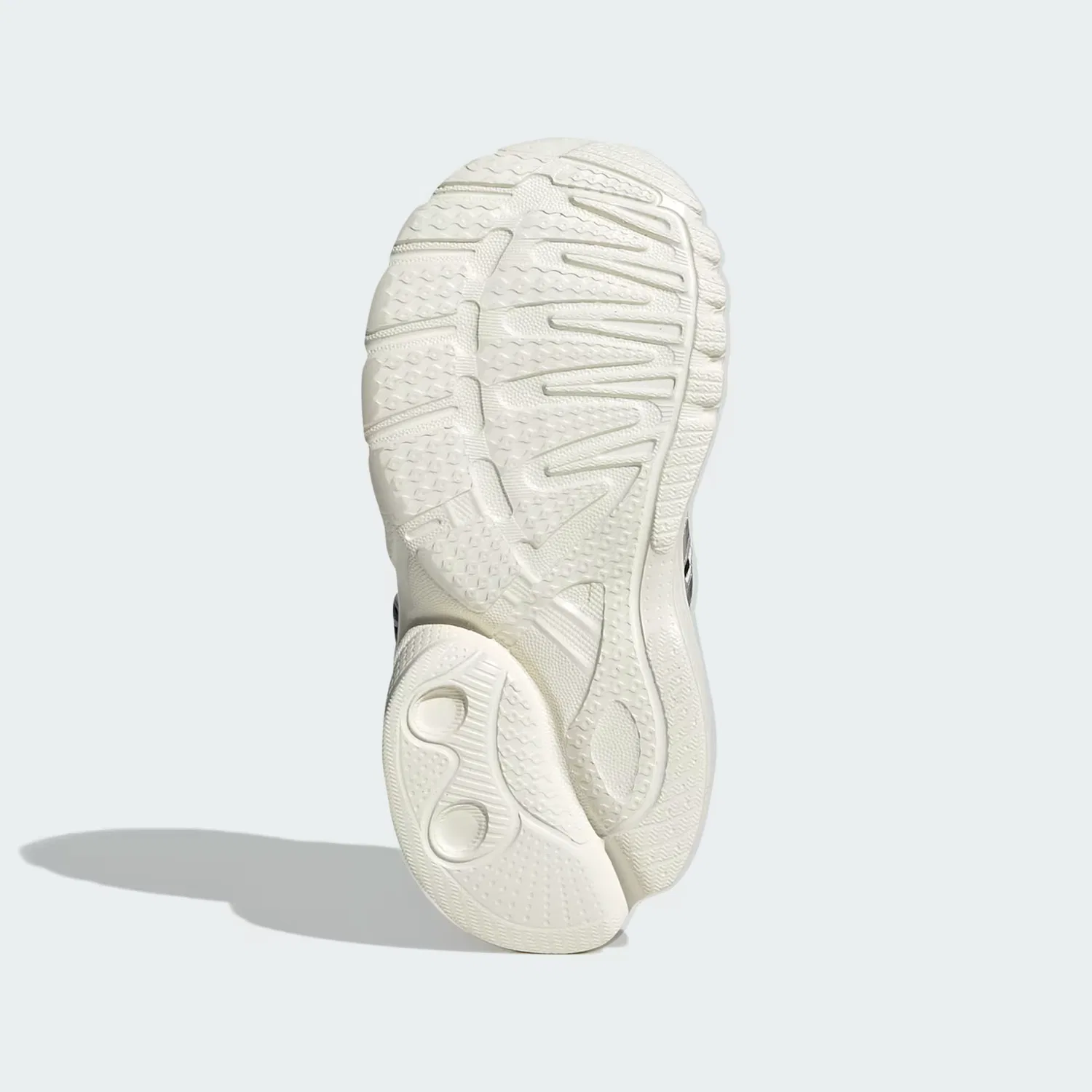 Детские кроссовки на эластичных шнурках Adistar Control 5 Adidas Originals, черный/серебристый/серый — фото 3