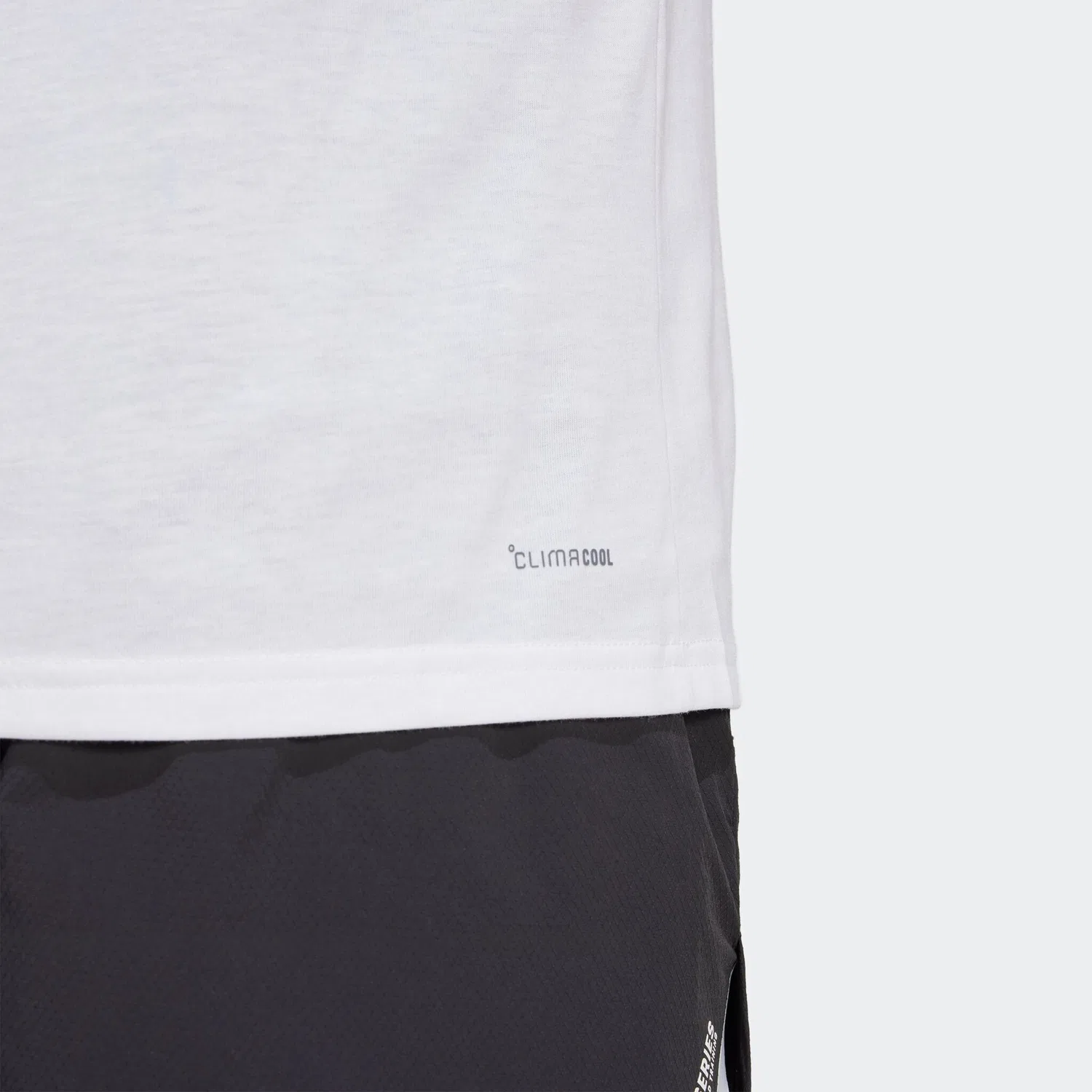 Мужская тренировочная футболка с камуфляжным принтом Adidas Performance, White — фото 4