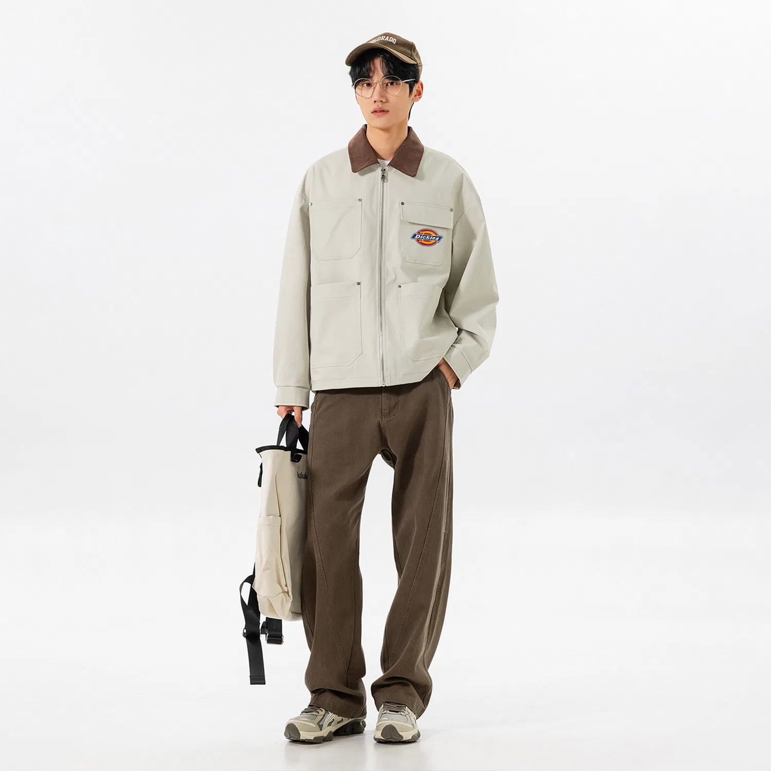 Детская куртка с капюшоном Dickies, Beige Apricot — фото 4