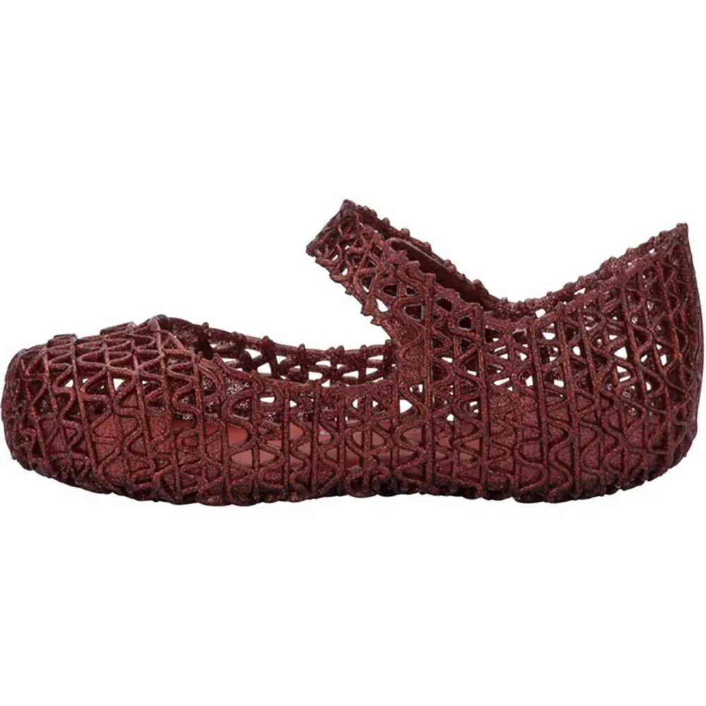 Балетки Melissa Mini Campana Papel Melissa, красный — фото 2