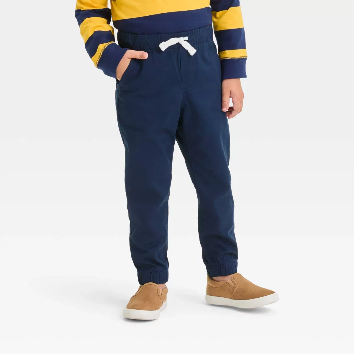 Детские спортивные штаны с зауженным низом Cat & Jack, Navy Blue
