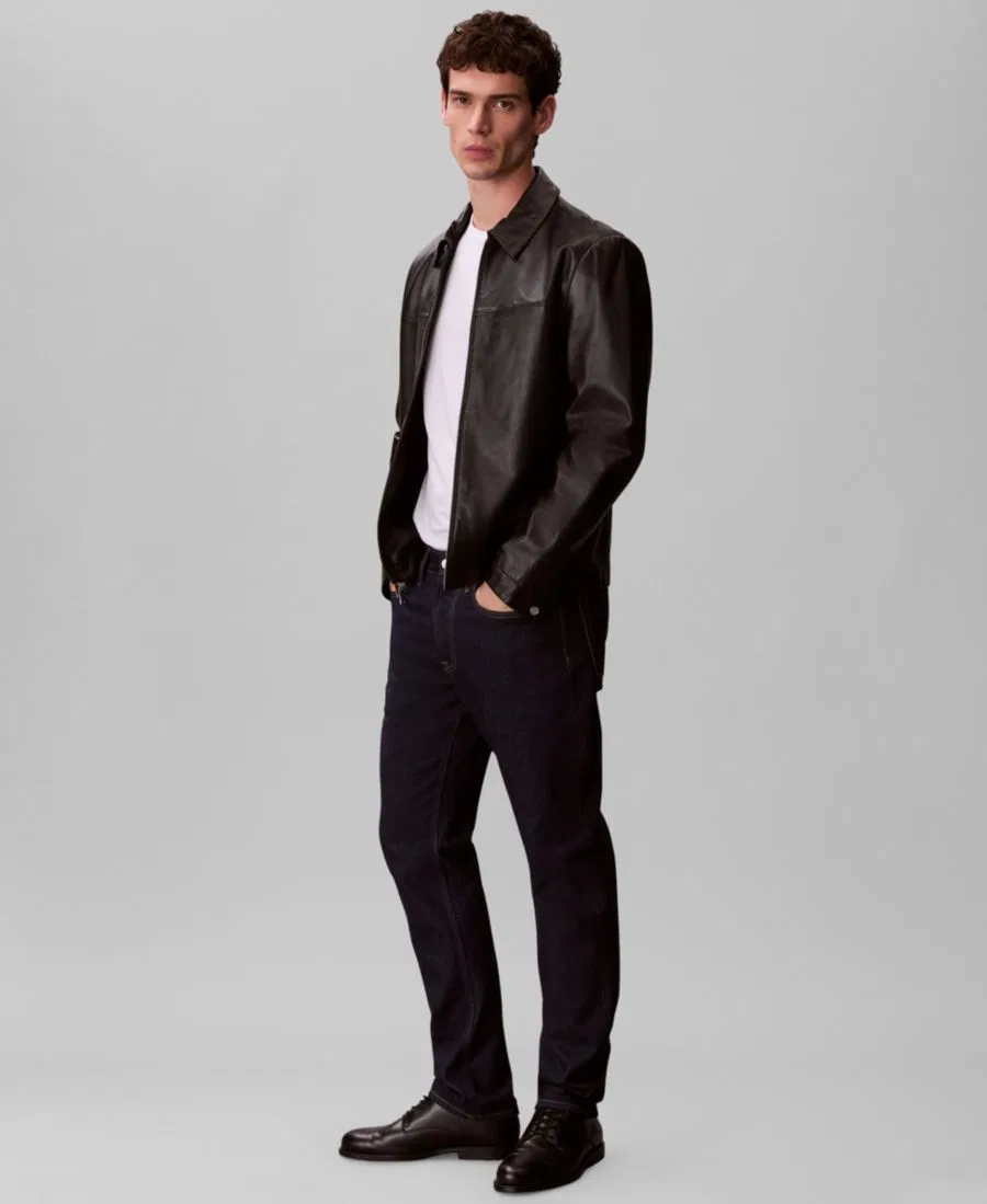 Джинсы slim fit из стрейч-денима Calvin Klein, Classic Rinse — фото 3
