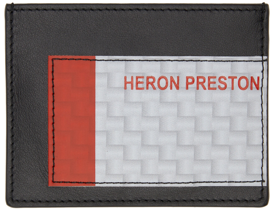 

Держатель для карт с черной лентой Heron Preston