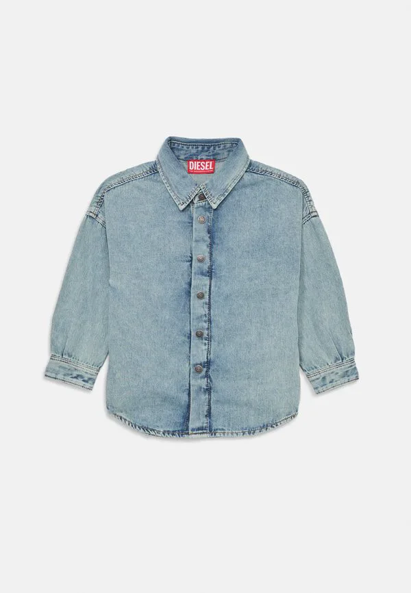 Блузка унисекс на пуговицах Diesel, Blue Denim