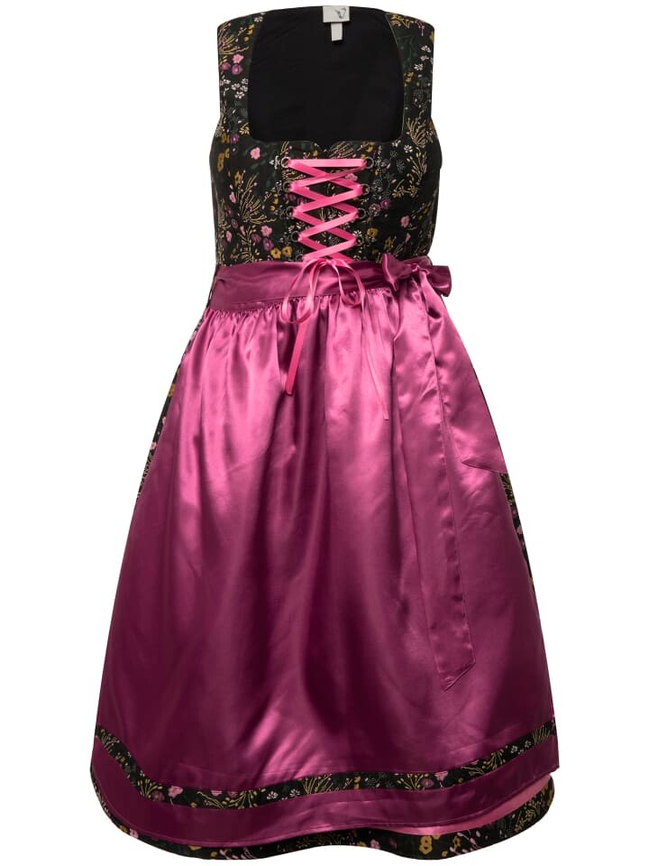 

Длинное платье Ulla Popken, цвет magentapink