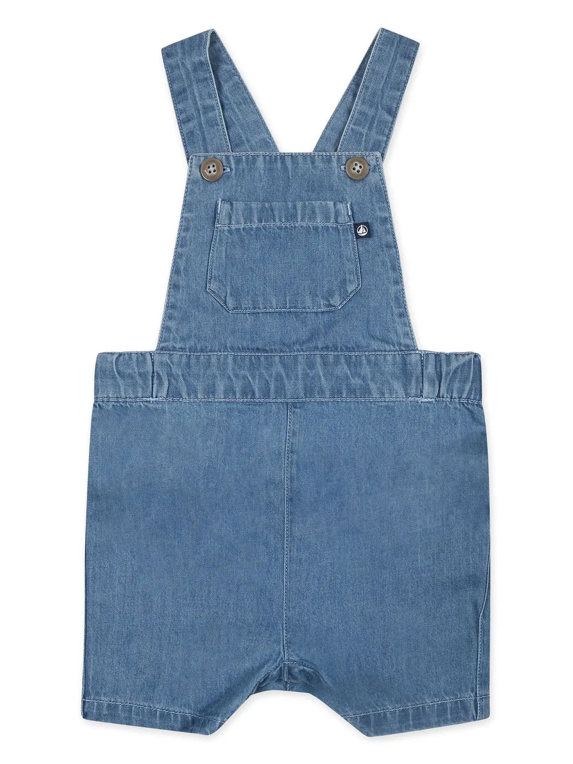 Джинсовый комбинезон Petit Bateau, синий