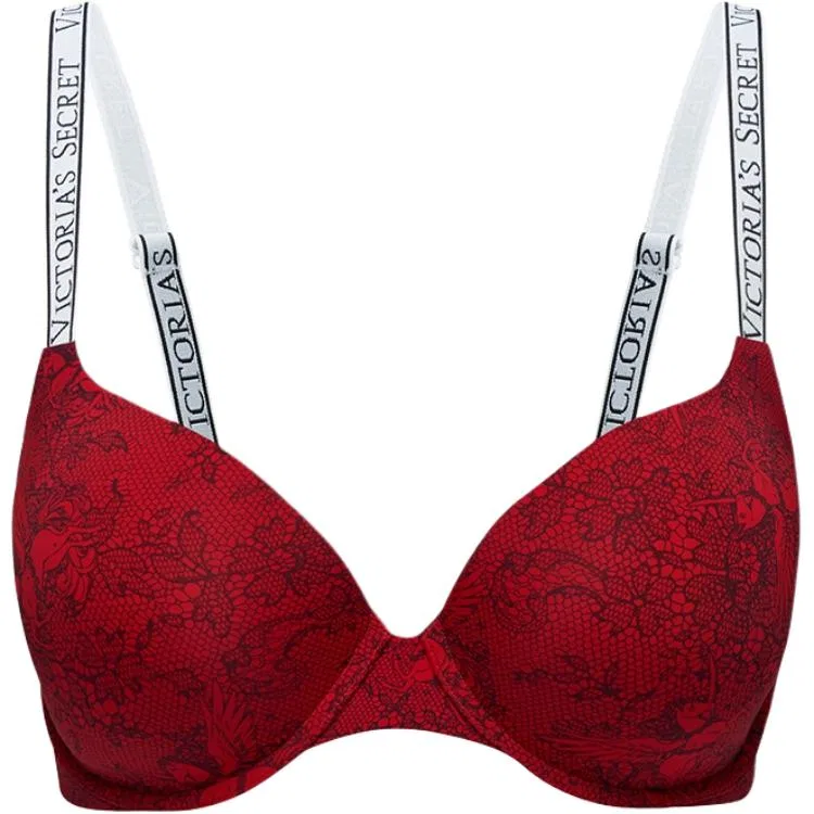 Женский бюстгальтер с принтом Red Pegasus Logo Victoria's Secret, Red Pegasus Logo