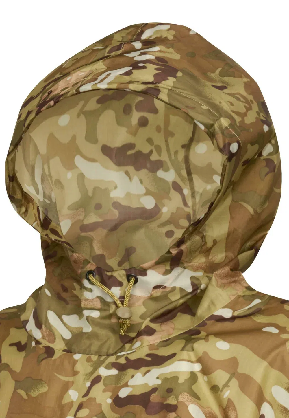 Пончо - водонепроницаемая куртка Brandit, Tactical Camo — фото 2