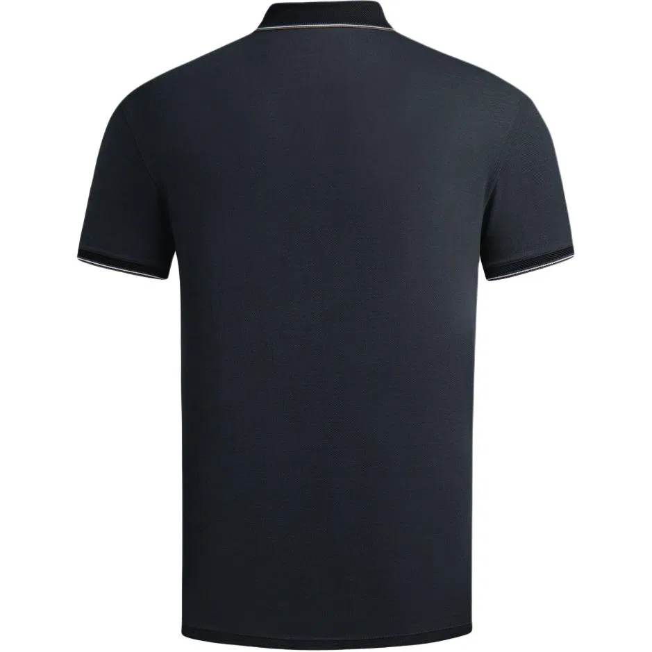 Мужское поло Emporio Armani, Navy Blue — фото 3