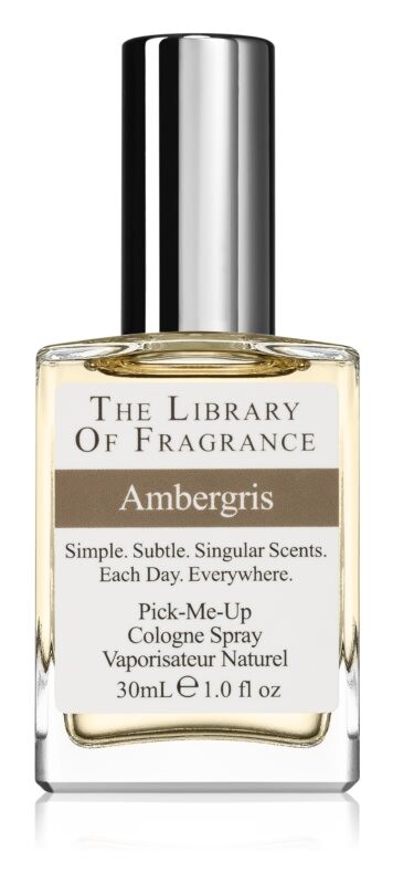

Одеколон The Library of Fragrance Ambergris, 30 мл
