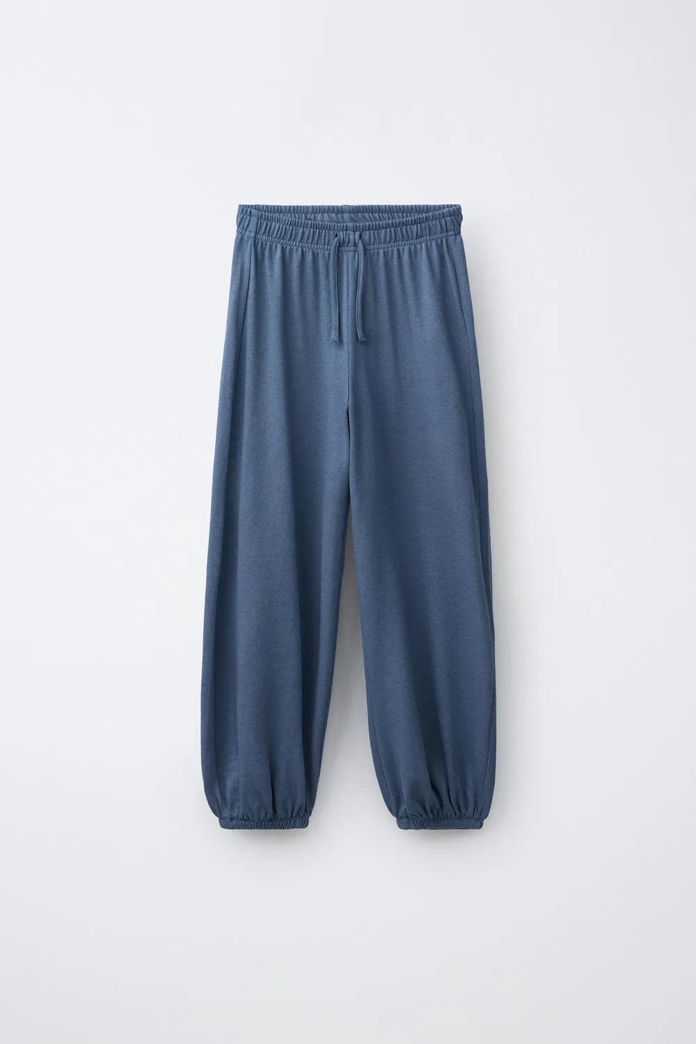 Комплект из футболки с бантиками и спортивных брюк ZARA, Mid-Blue — фото 4
