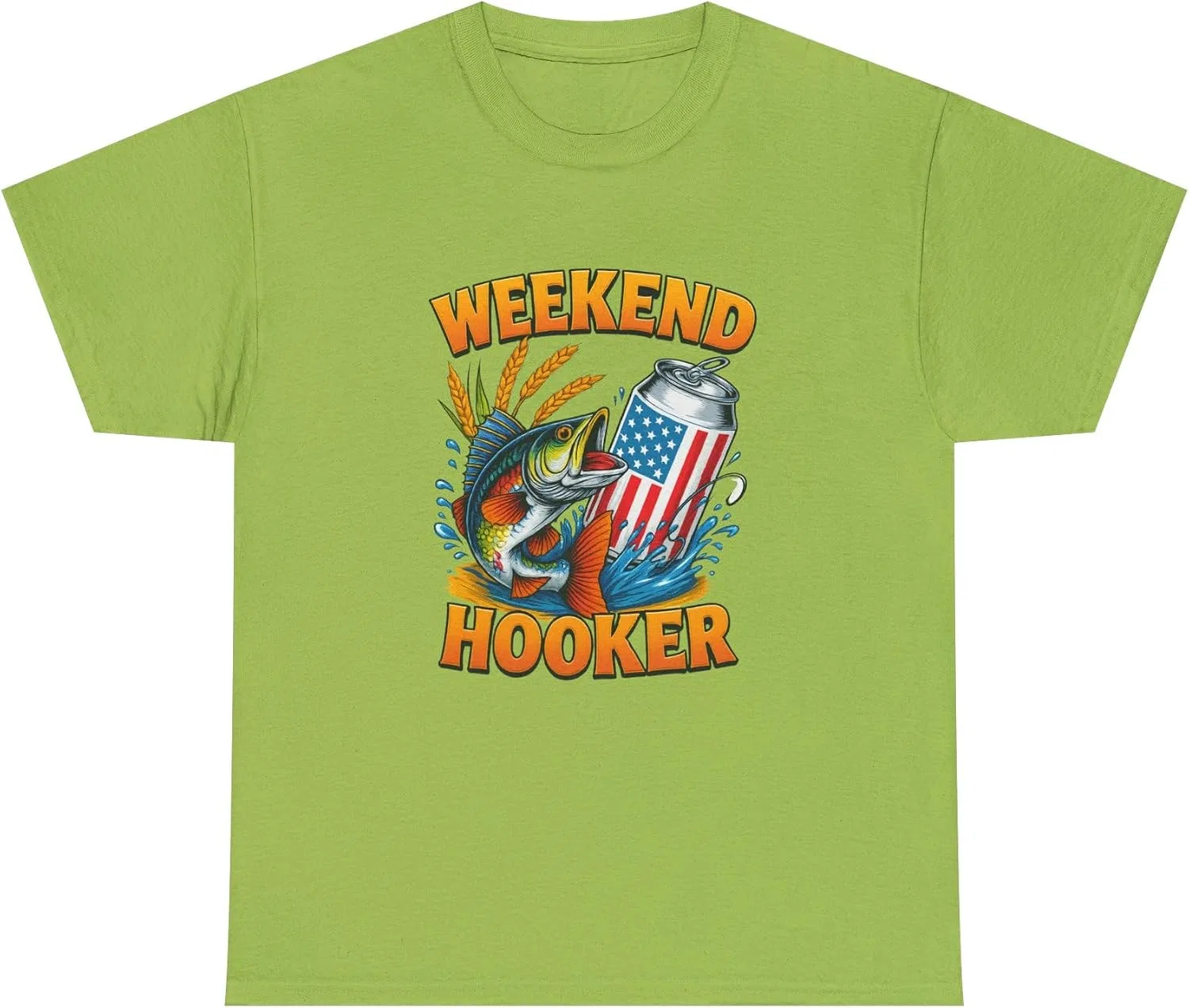 Мужская футболка с принтом Weekend Hooker, Kiwi
