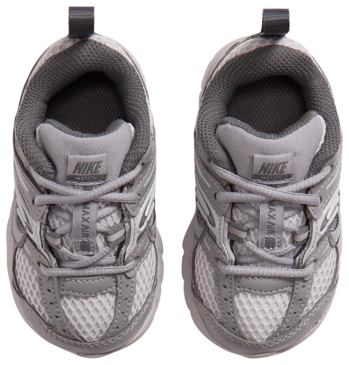 Детские кроссовки для мальчиков с ретро-дизайном Nike Air Max Moto 2K, Nike, Wolf Grey Wolf Grey Vast Grey — фото 4