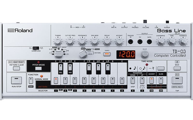 

Roland Boutique Series TB-03 - Bass Line [Three Wave Music]