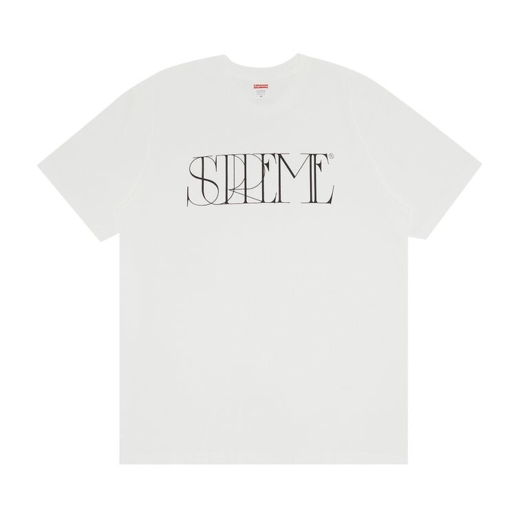 

Футболка Supreme Trademark Tee 'White', белый