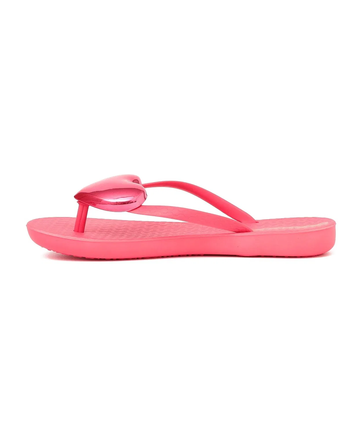 Детские шлепанцы с блестящим сердцем MAXI FASHION II Ipanema, Pink — фото 2