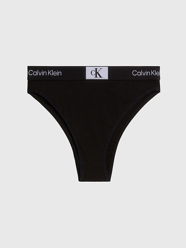 

Бразильские трусы с высокой талией - CK96 Calvin Klein, черный