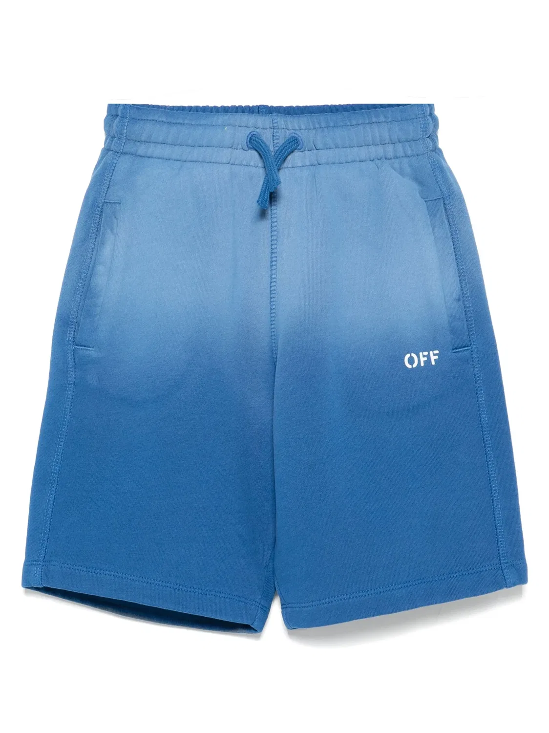 Шорты с логотипом OFF-WHITE, синий