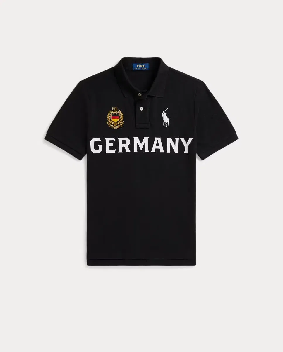 Детское поло для мальчиков хлопковое Polo Ralph Lauren, Negro