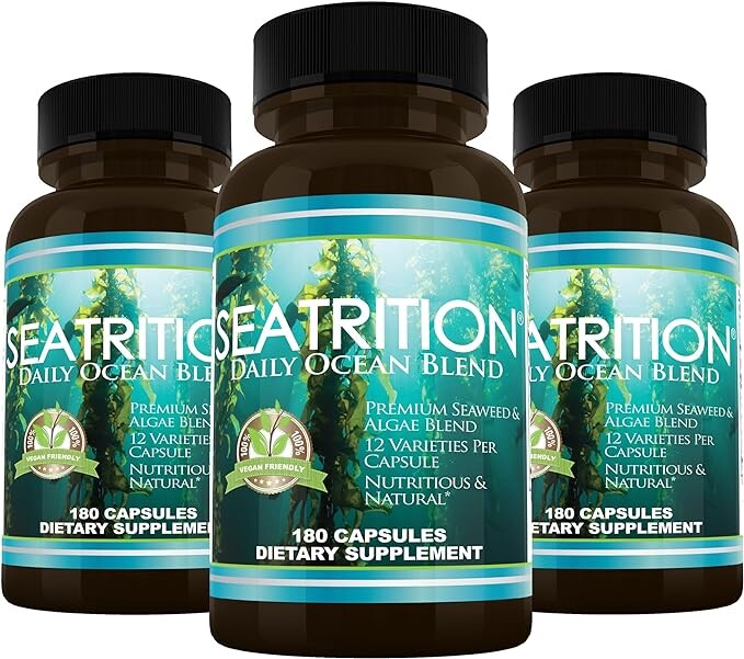 

Добавка Daily Health Seatrition Daily Ocean Blend, 3 упаковки по 180 капсул