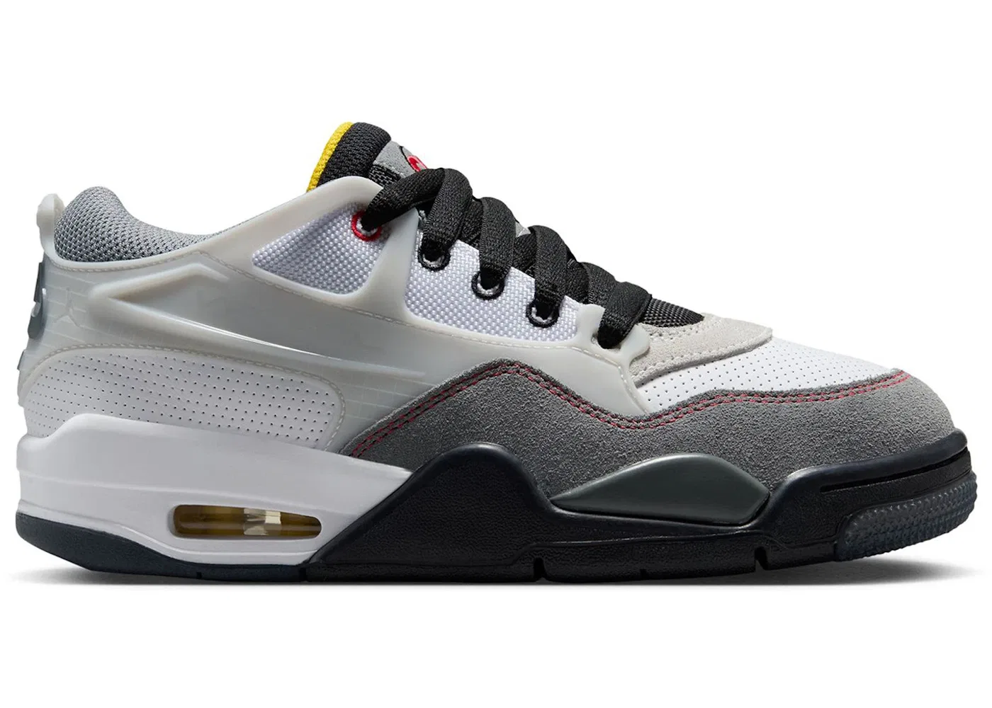 Детские кроссовки Lifestyle Jordan 4 RM Premium, White/Black/Smoke Grey/Fire Red