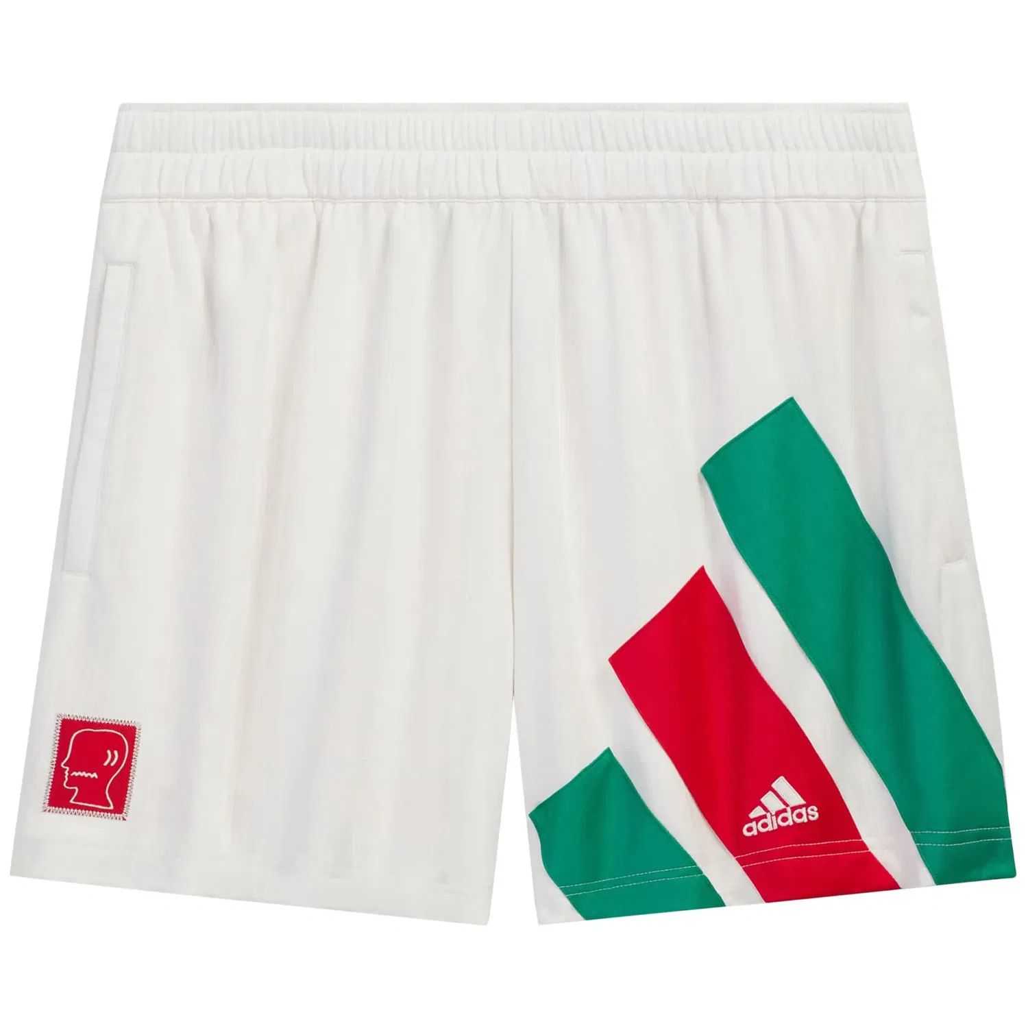 Шорты Adidas x Brain Dead x Disney FB Shorts, белый