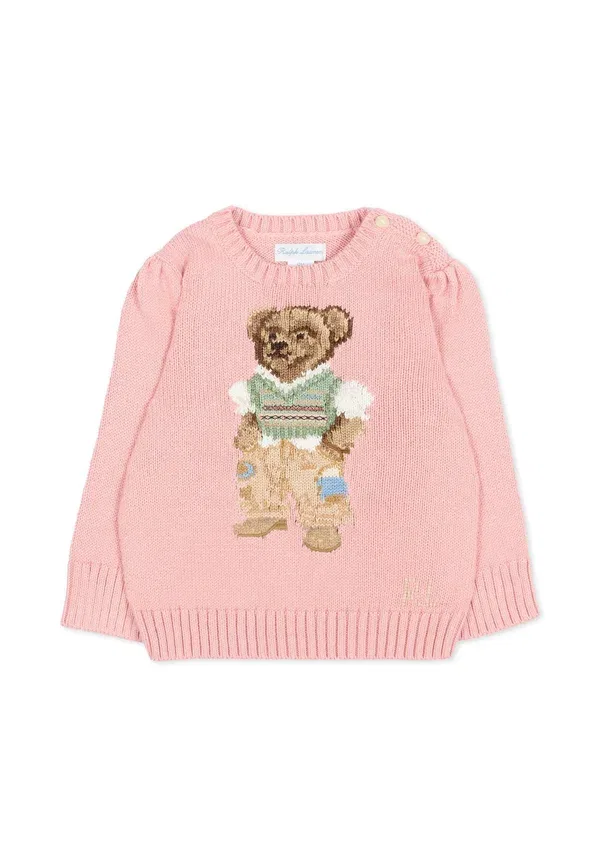 Джемпер с вышивкой Maglione Polo Ralph Lauren, Pink, розовый