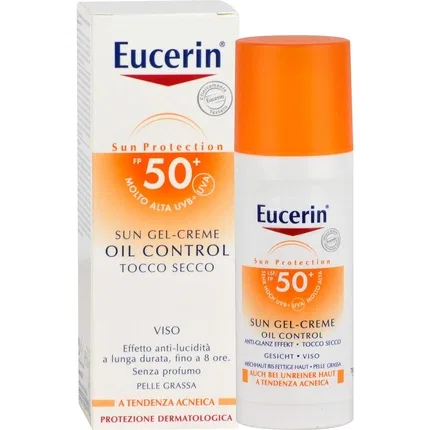 Солнцезащитный крем-гель SPF 50+ Eucerin, 50 мл