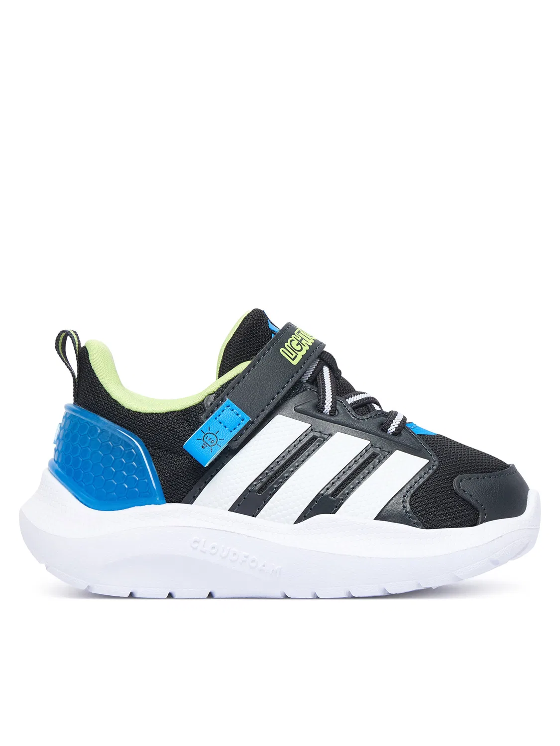 Кроссовки для мальчика Lightorama Shoes Infants Adidas, черный