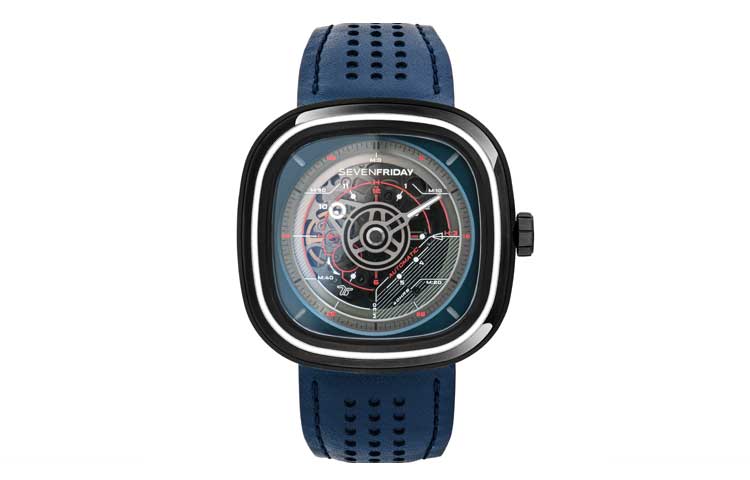 

SEVENFRIDAY Часы Automatic Mechanical Movement Unisex Watch Blue Dial, Blue