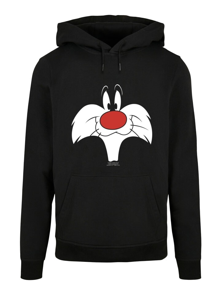 

Пуловер F4NT4STIC Basic Looney Tunes Sylvester Big Face, черный