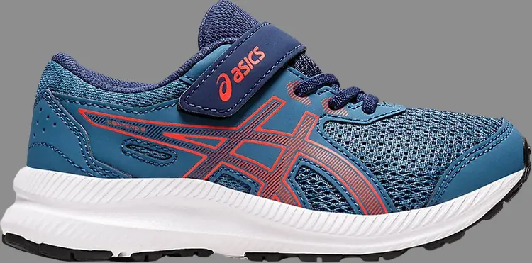 

Кроссовки contend 8 ps 'azure cherry tomato' Asics, синий