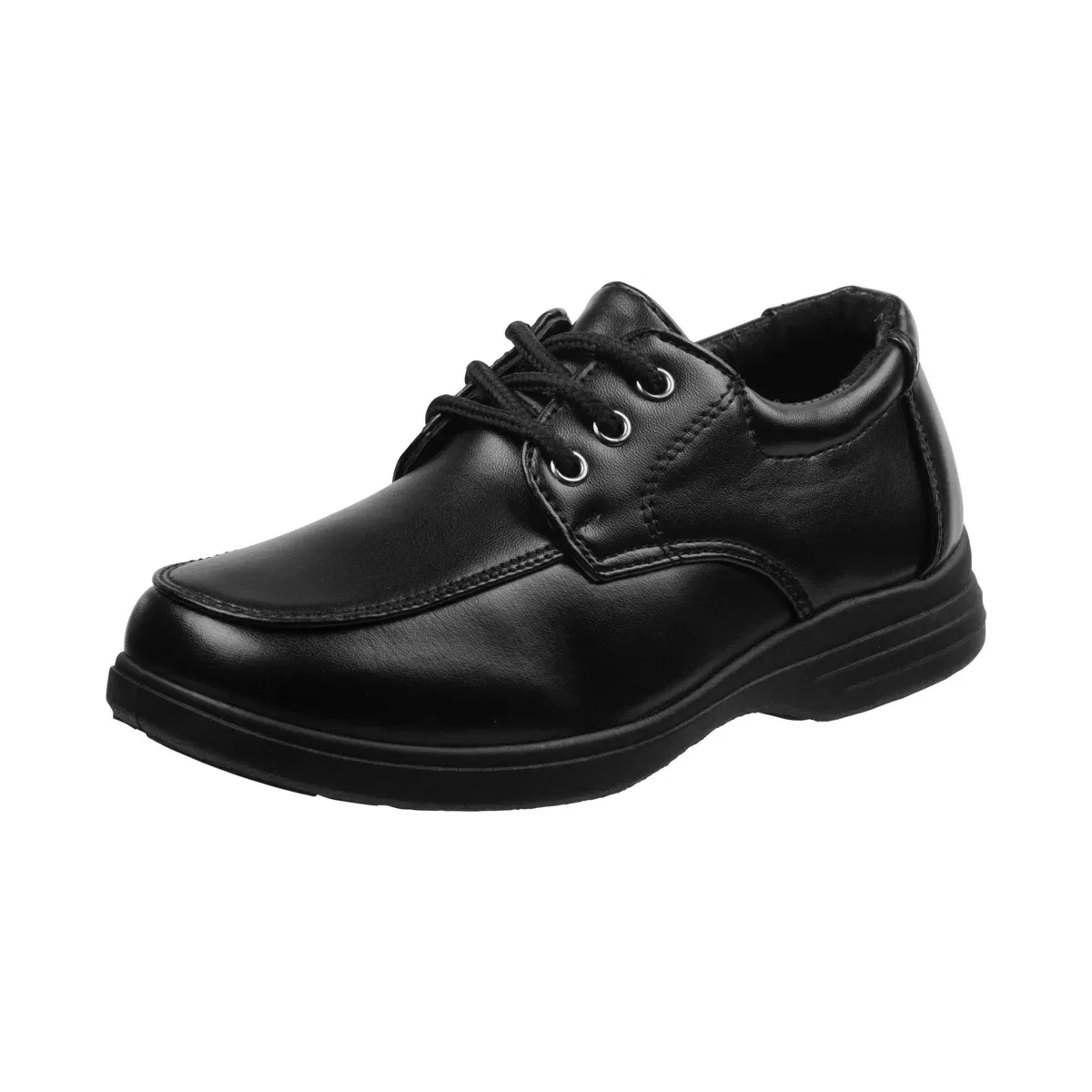 Детские школьные туфли для мальчиков на липучке Josmo Shoes, Black