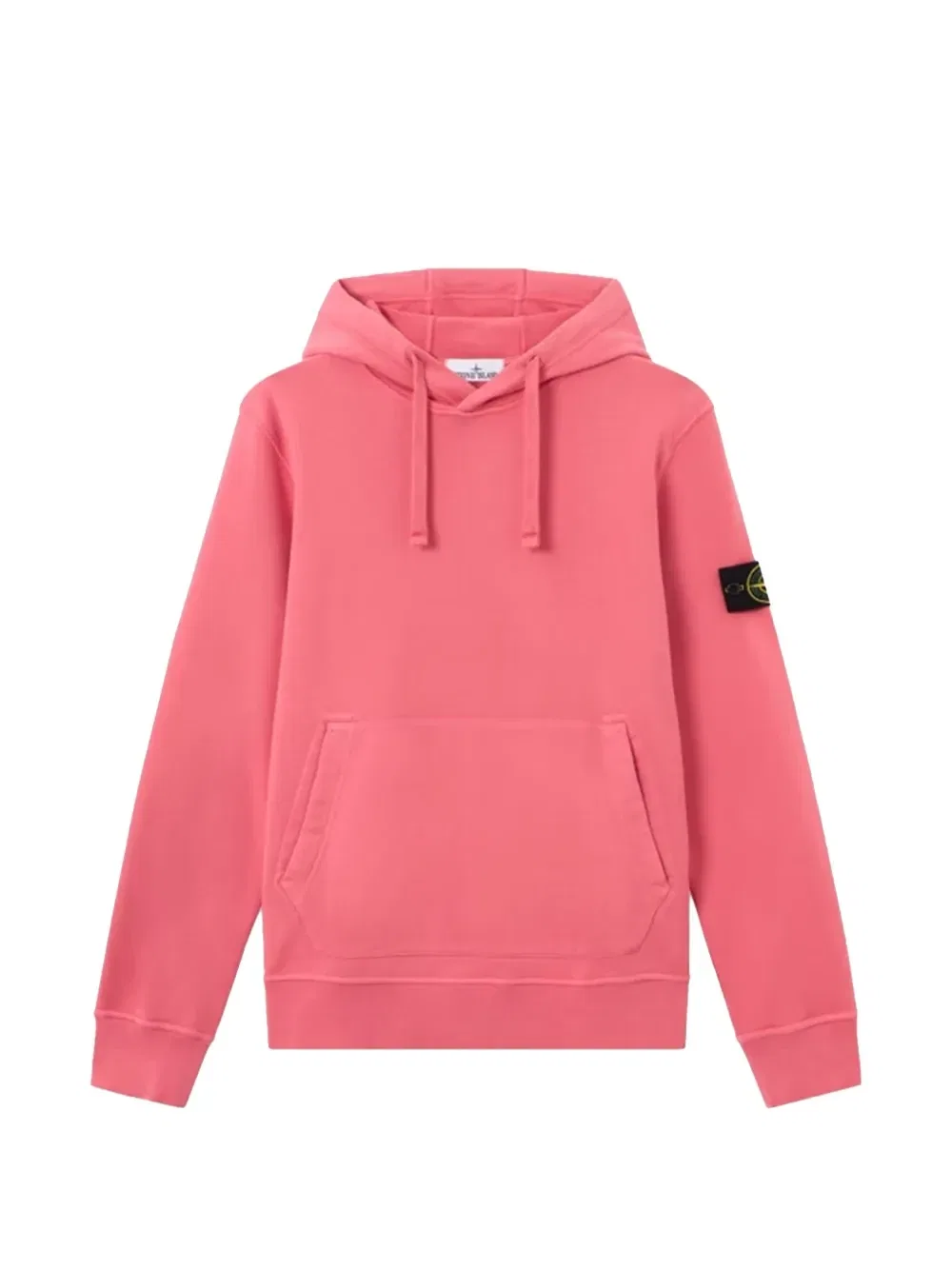Худи с логотипом-нашивкой Stone Island, розовый
