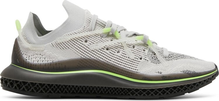 

Кроссовки Adidas 4D Fusio 'Grey Signal Green', серый