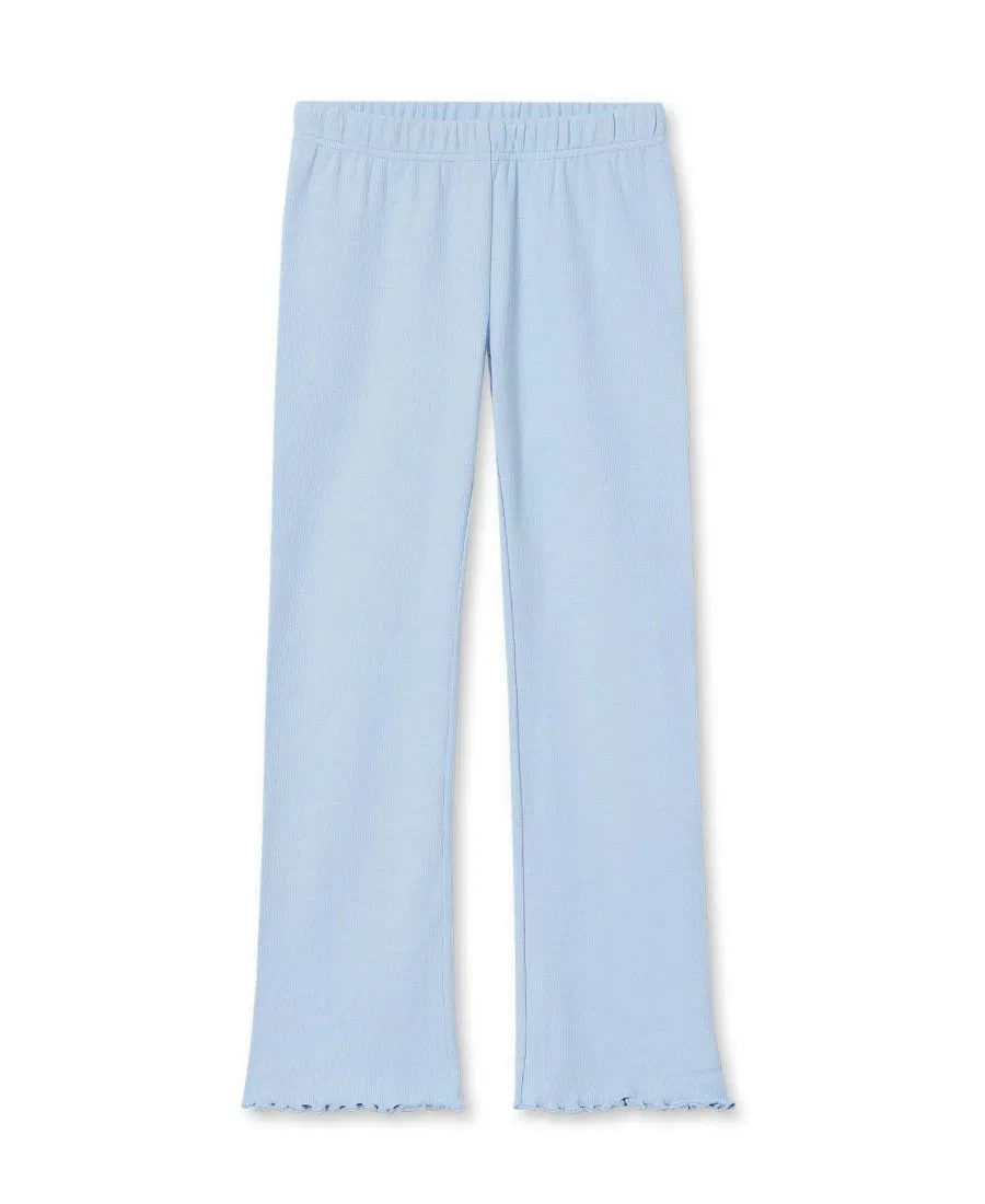 Леггинсы с расклешенным низом Lands' End, Sky Blue