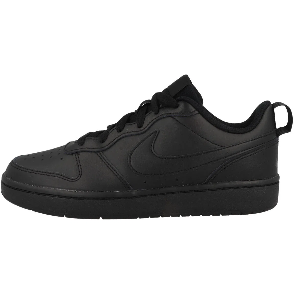 Детские кроссовки с перфорацией Court Borough Low 2 Nike, Schwarz