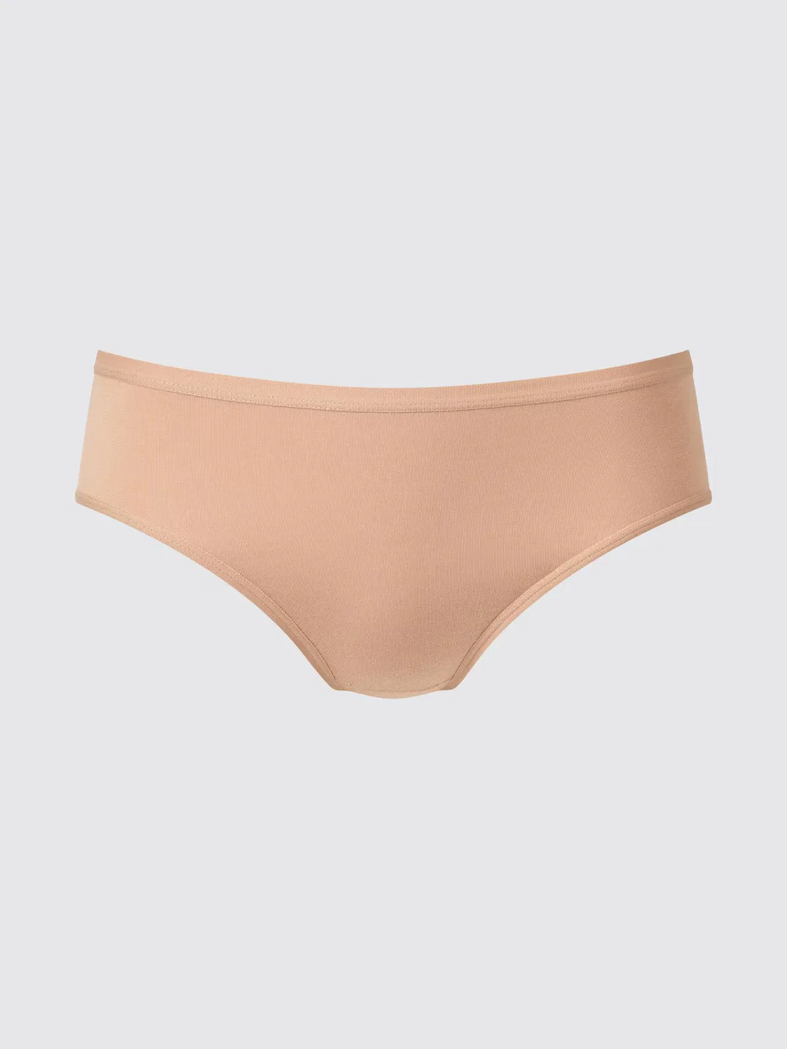 Шорты Uniqlo, модальные, средней посадки, коричневые