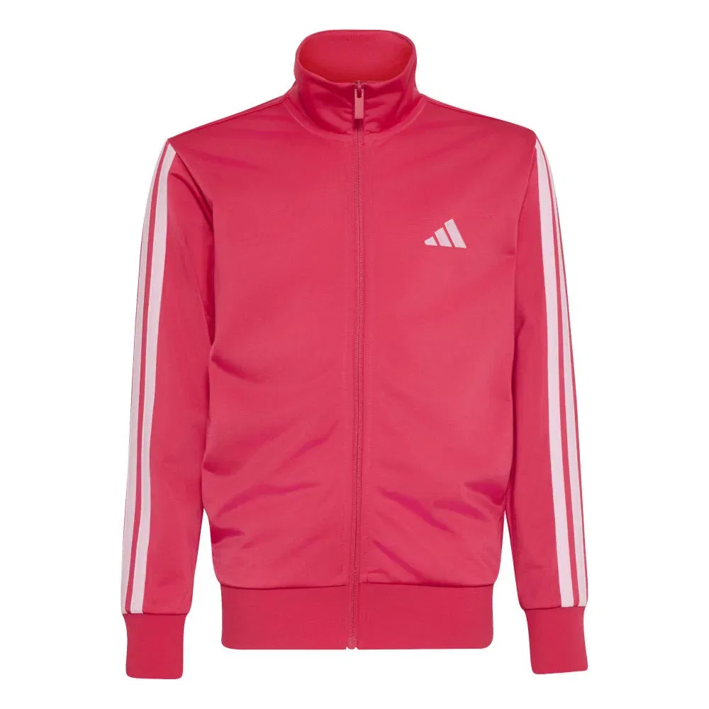 Детский спортивный костюм с технологией Climacool Adidas Essentials Climacool 3-Stripes, Pink — фото 2
