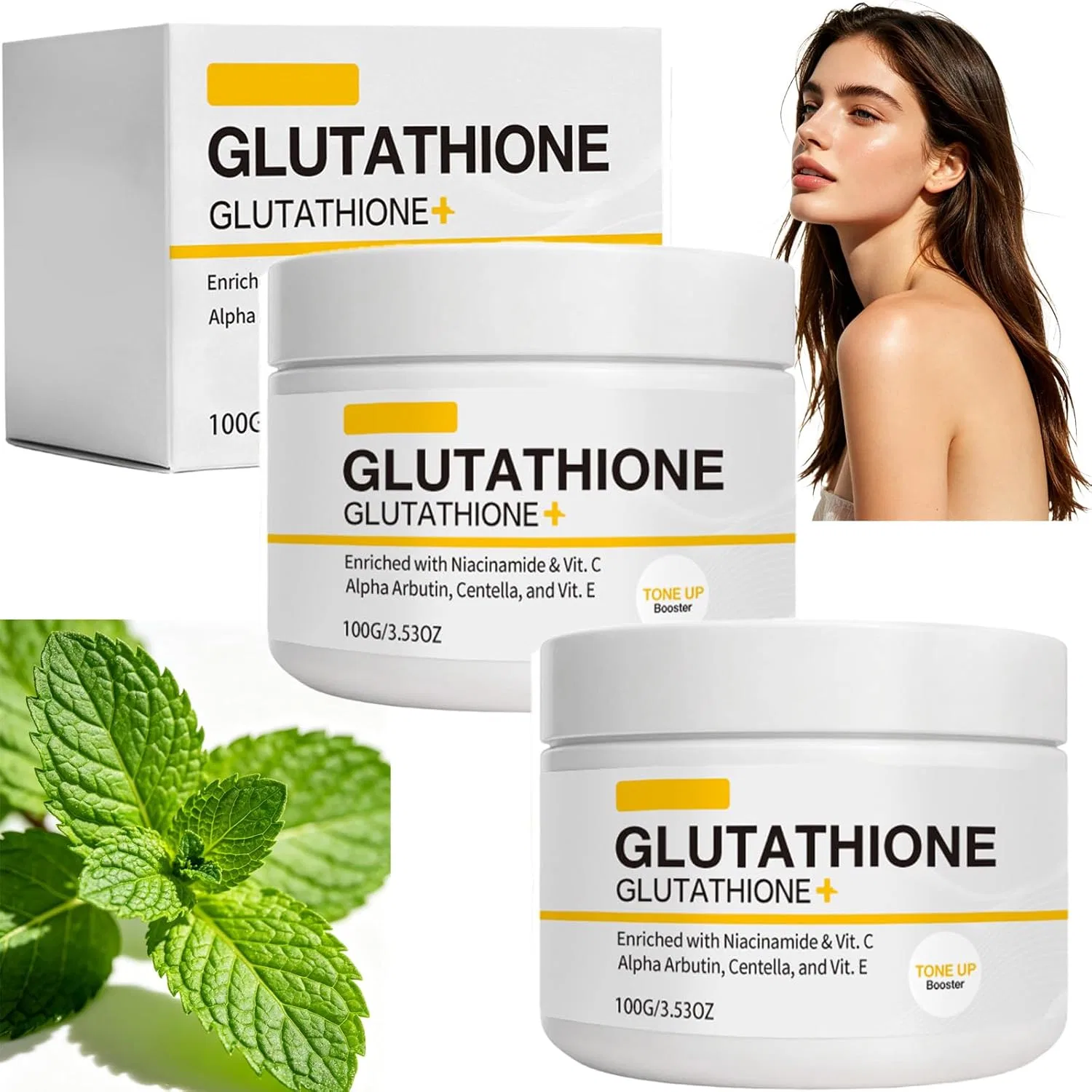 Скраб для тела Glutathion-Körperpeeling, 2 шт, RaoNuan, 100 г