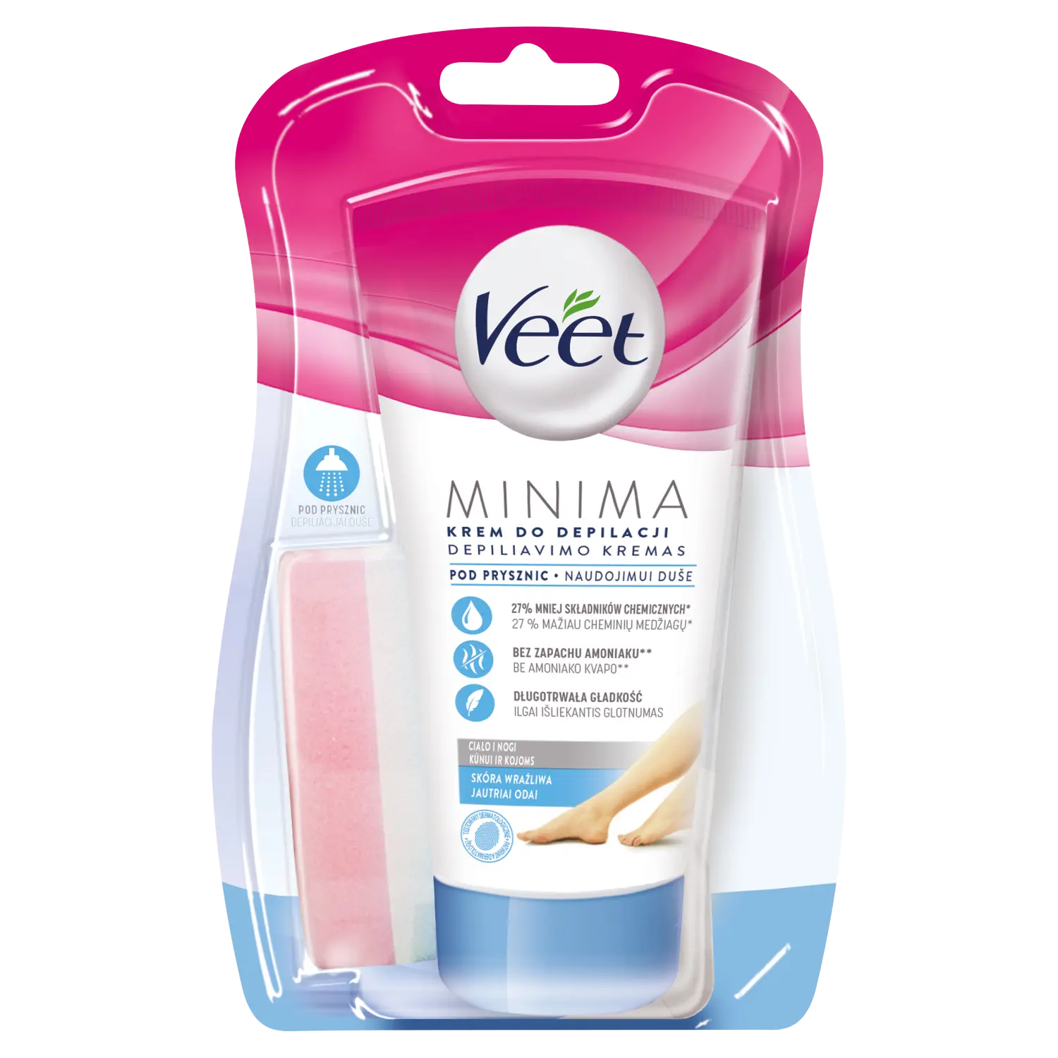 

Veet Silky Fresh крем-депилятор для чувствительной кожи в душе, 135 мл