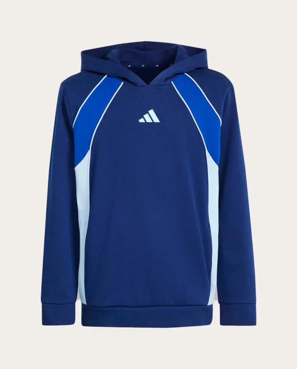 Детская худи с принтом Colorblock adidas, Azul
