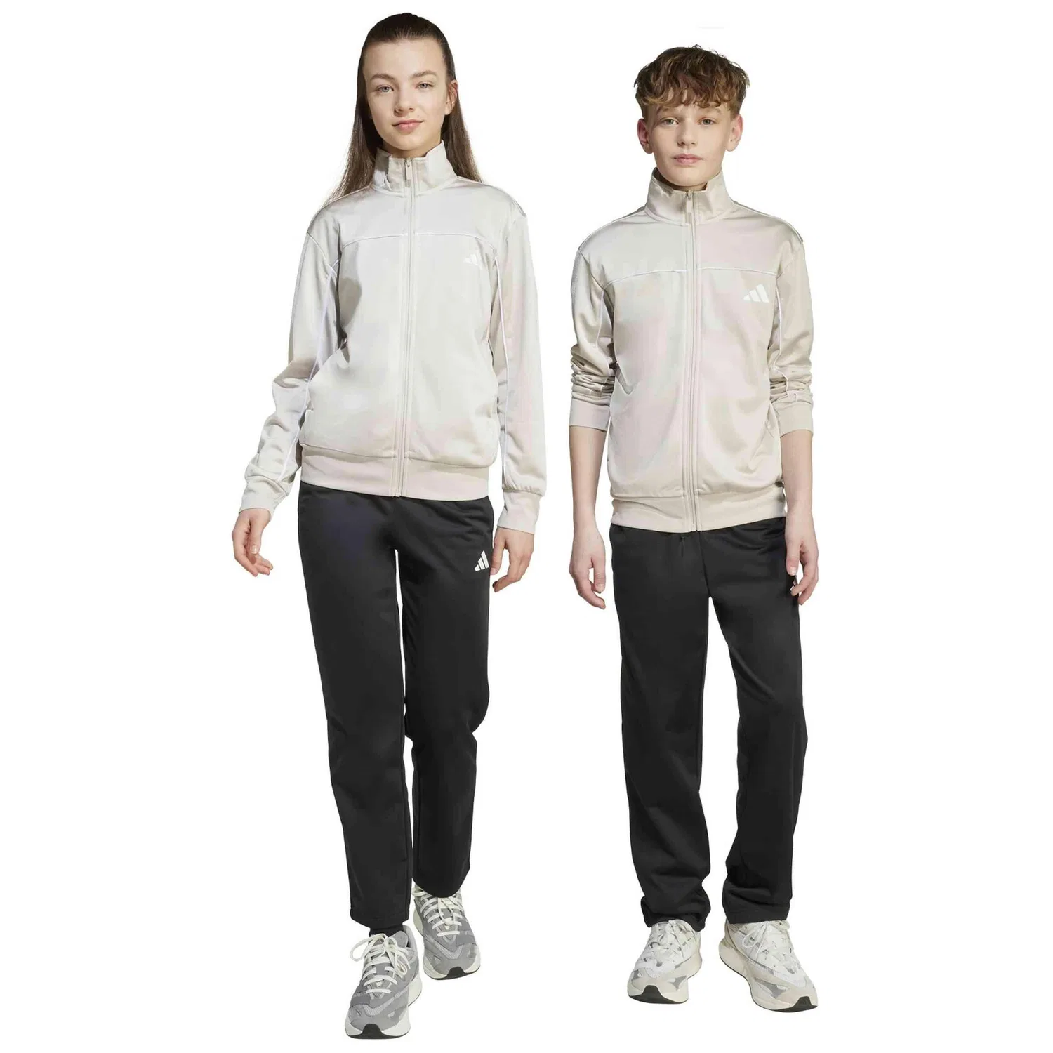 Детский спортивный костюм с воротником-стойкой Colour Pop TR TS Adidas, Grau — фото 4