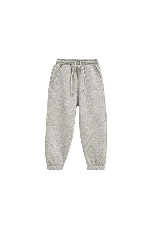 Детские спортивные штаны для девочек с эластичным манжетом Matchy Matchy, Gray