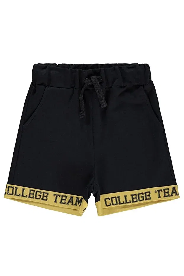 Детские шорты для мальчиков с принтом College Team Printed Capri Pants Civil Boys, Smoke Grey