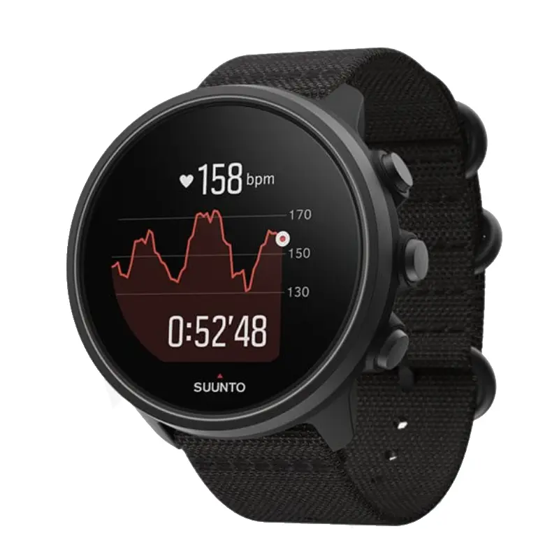 

Умные часы Suunto 9 Baro Titanium, угольный, Черный, Умные часы Suunto 9 Baro Titanium, угольный