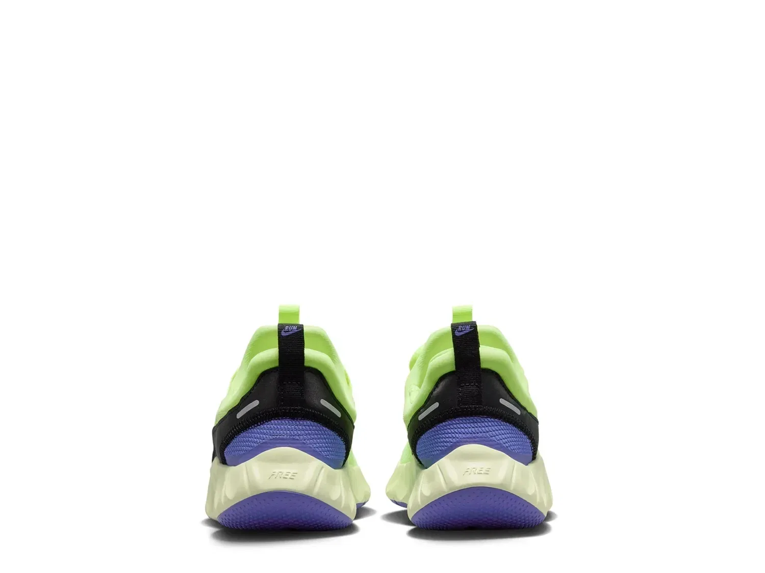 Кроссовки Nike Free Ride, желтые — фото 2